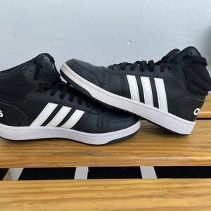 Adidas Men’s Hoops 2.0 Black Sneakers